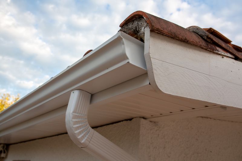 Gutter with Downspout