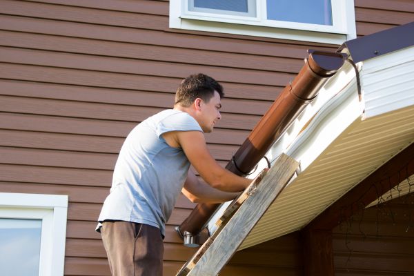 Porch Gutter Replacement in Heber City