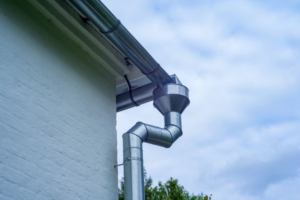 Metal Downspout Replacement in Heber City