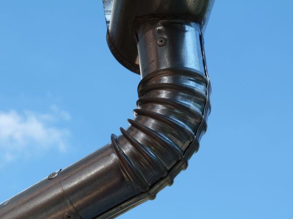 Metal Downspout Installation in Heber City