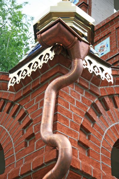 Church Downspout Installation in Heber City